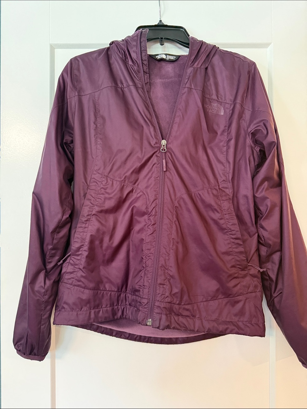 The North Face Women's Windwall Jacket - Plum - Small - Used